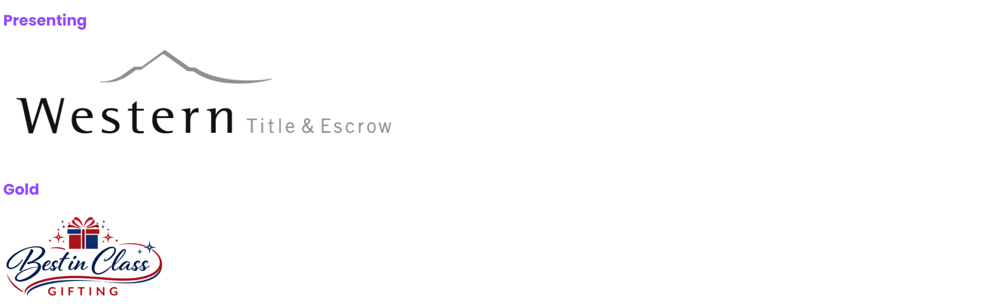 2026 Bend 8-Hour NMLS Continuing Education Sponsor: 2026 Bend Spring Sponsors 