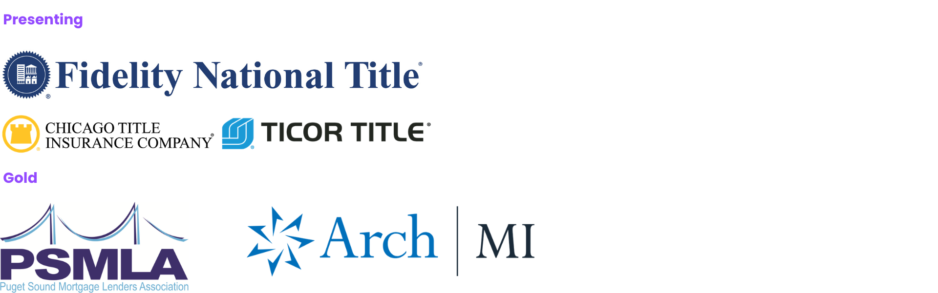 2026 Tacoma 8-Hour NMLS Continuing Education Sponsor: 2026 Tacoma Sponsors