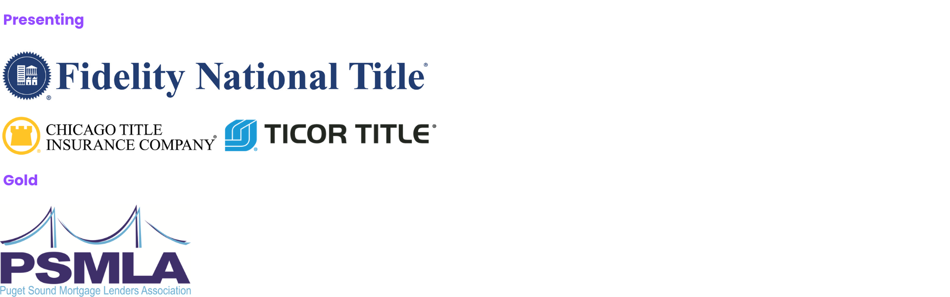 2026 Tacoma 8-Hour NMLS Continuing Education Sponsor: 2026 Tacoma Sponsors
